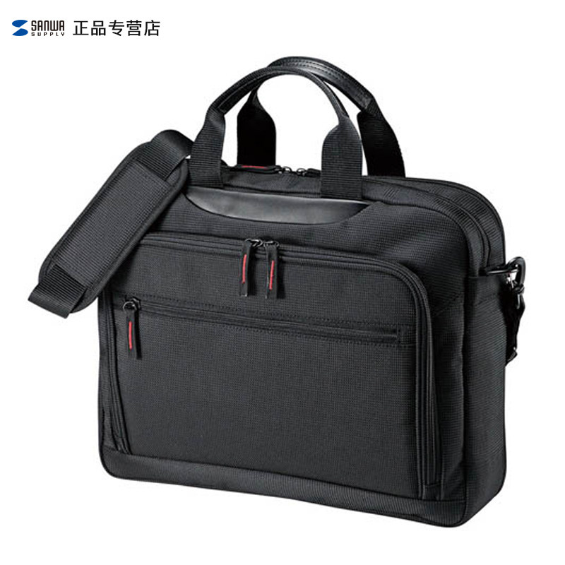 Japan SANWA laptop bag business portable shoulder bag portable men and women wear-resistant tide 14 15 6 inches
