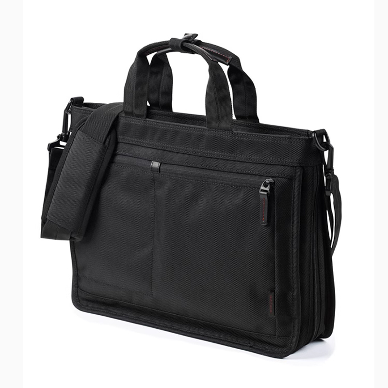 Japan Sanwa Supply Laptop Bag Briefcase 15.6inch Business Handbag Simple Casual Shoulder Crossbody Bag 13.3inch Water-Repellent Can Be Hung on Suitcase Trolley