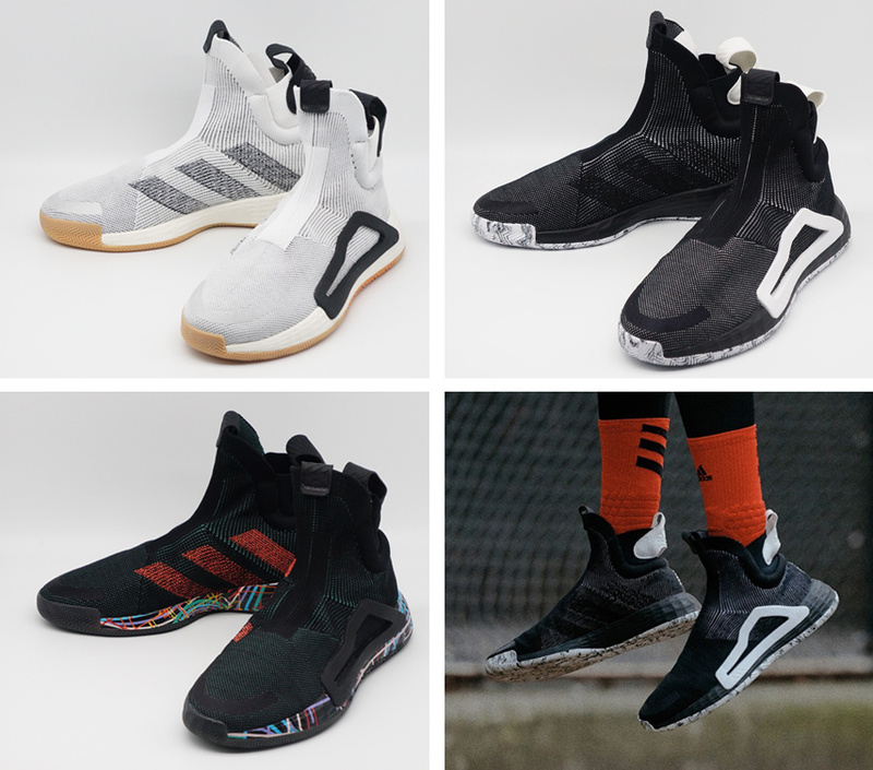 [Obsessed with Shoes] Adidas N3Xt L3V3L Sock-Style Basketball Shoes Bb7803 F36272 Bb9194
