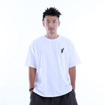 Fang Liangchao round neck jelly T-shirt loose leisure short sleeve trend wild mens basketball sports summer running new