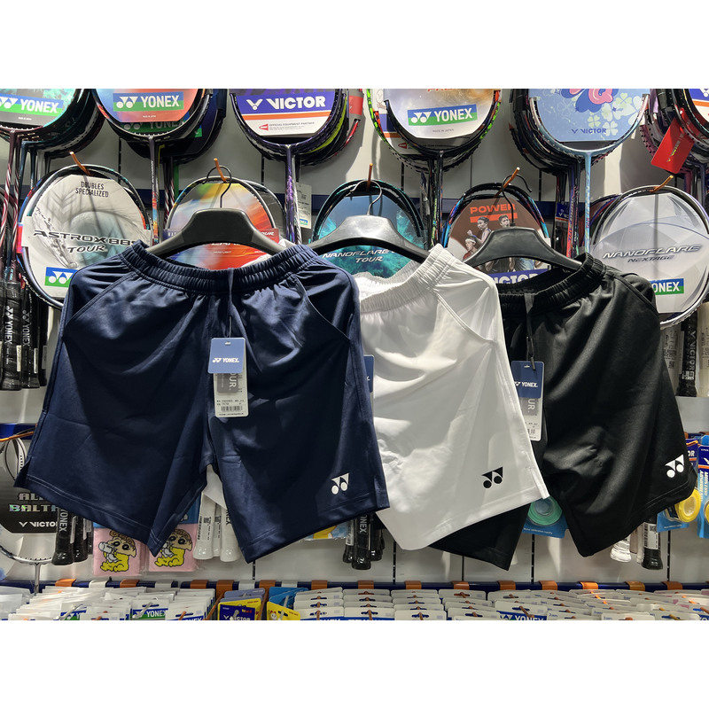 Only Selling Genuine Yonex Badminton Pants for Men, Knitted Quick-Drying Sports Shorts, Liang Wang Model 1202425