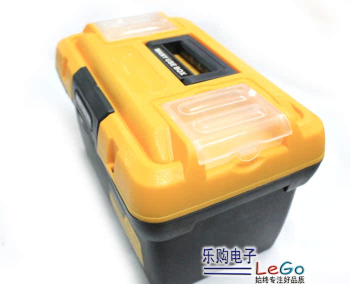 电烙铁-热卖!13寸多功能家用工具箱 组合维修