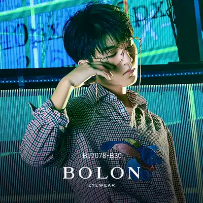 BOLON Tyrannosaurus glasses Wang Jun Kai Sheng Day Pai couplet glasses frame myopia glasses BL7066BJ7078