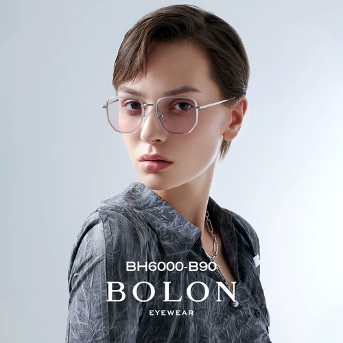 Bolon Tyrannosaurus Myopia Glasses Prame Prame Brain без макияжа анти-голубого света.