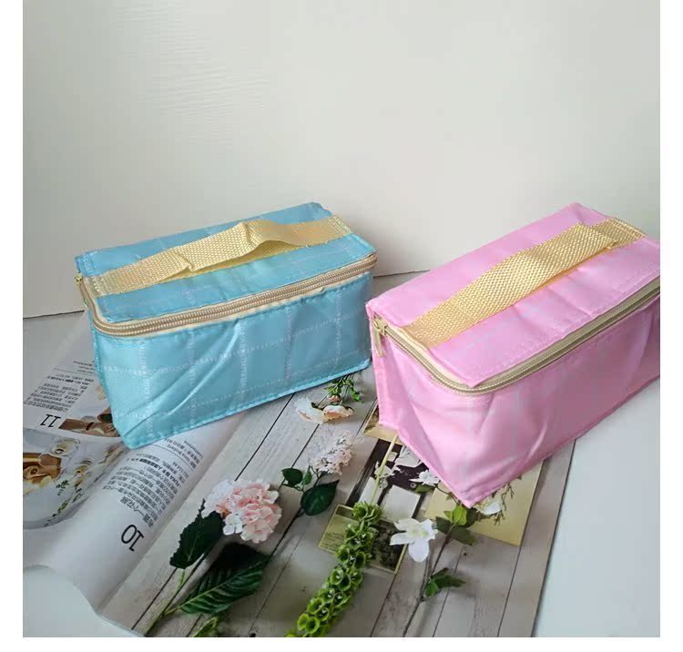 hop nhua trong Cửa hàng bách hóa phong cách Nhật Bản nhỏ túi cách nhiệt xách tay nữ túi ăn trưa không thấm nước với hộp ăn trưa túi sinh viên trẻ em túi snack - Trang chủ hộp nhựa nhỏ