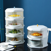 Insulation Meal Cover anti-flies dust-proof double door home with fresh multi-layer multi-function meal cover leftover vegetable cage