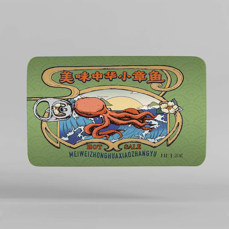 Official store NTS Love and Peace Original Octopus Canned Match Design retro aromatic gifts nostalgia