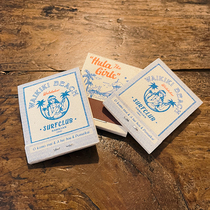  Love and peace Fuso flower girl Hawaii vacation retro style original gift box of 15 matches