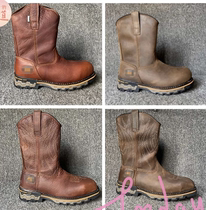 40 4142 4 3 44 yards Goodyear not opening glue Monolayer Bull Leather Sleeve Boots Steel Head Outdoor Male Boots