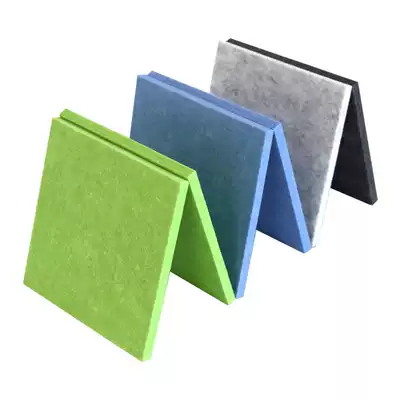 Flame retardant polyester fiber sound-absorbing board wall decoration Kindergarten sound insulation board bedroom household KTV decoration materials