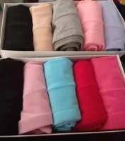 . Đồ lót cotton, hộp quà tặng em gái béo, nữ học sinh trung học cơ sở, hộp eo cao, cotton lớn, đồ lót trung niên, bụng quần lót lưng cao