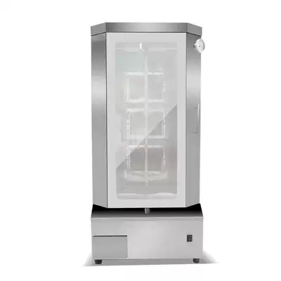 Middle East Turkey multi-control commercial barbecue machine gas Brazil automatic rotary roasting machine