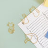 Cartoon cat paper clips, various shapes, kitten paper clips, cute creative special-shaped paper clips, handbook storage
