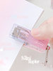 RosyPosy high-looking stapler 10-pin gradient folding stapler portable mini small student stationery