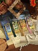 Yujian Eslite Liuguang Impression Series Retro Famous Painting Metal Bookmark Oil Painting Flower Hollow Tassel Bookmark