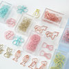 Cartoon metal paper clips, colorful special-shaped bookmarks, male paper clips, creative animal-shaped paper clips