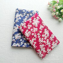 Wind Diy hand fabric hot gold imitation cotton linen fabric pure cotton plain textured and clothing cloth plum