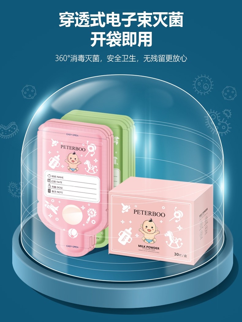 German Convenient Disposable Milk Powder Bag, Dispensing Bag, Storage Bag, Portable Baby Milk Powder Storage Box, Milk Powder Box Compartment