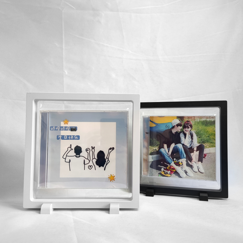 Pe Film Suspension Box Cd Album Packaging Rack Transparent Display Rack Plastic Storage Box Disc Display Rack Hanging Rack