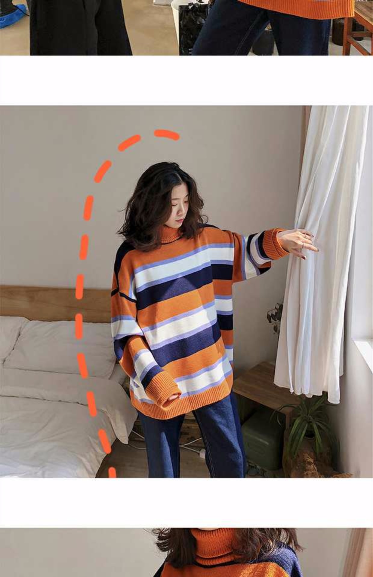 Những người yêu thích khí chất cùng màu áo len gió cao cổ 2018 phiên bản Hàn Quốc hoang dã mới của nam và nữ áo nam đẹp