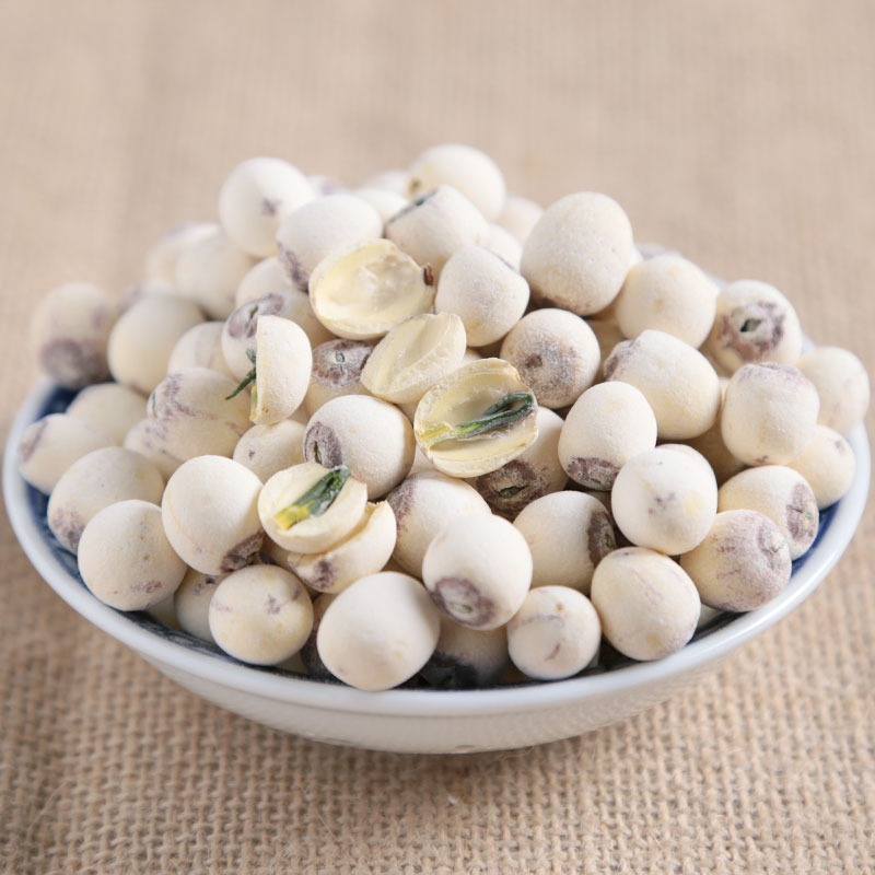 Huong Lake Qingmiao Ba Lotus Seeds (selected large grain with core white lotus) 500g New lotus seeds milled in Hubei Hong Lake Special production-Taobao