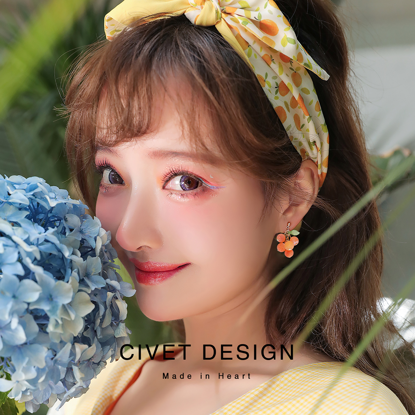 ENZO彩虹花球耳环：珠宝界的灵动星芒