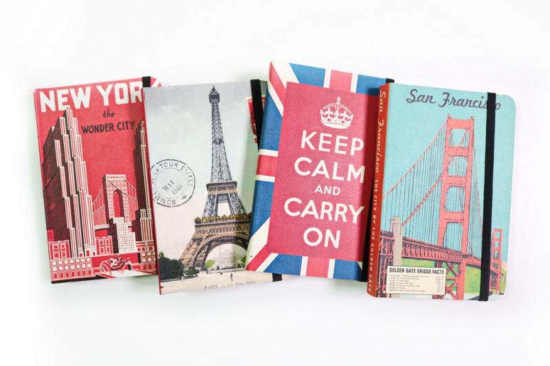 cava-llini pocket notebook Cava**Lini Retro Tour Notebook(Mini)