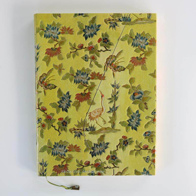 Prosper Art Hardcover Hardcover Large Folio (A4) Magnetic Buckle Blank Notebook Crane Style - Taobao