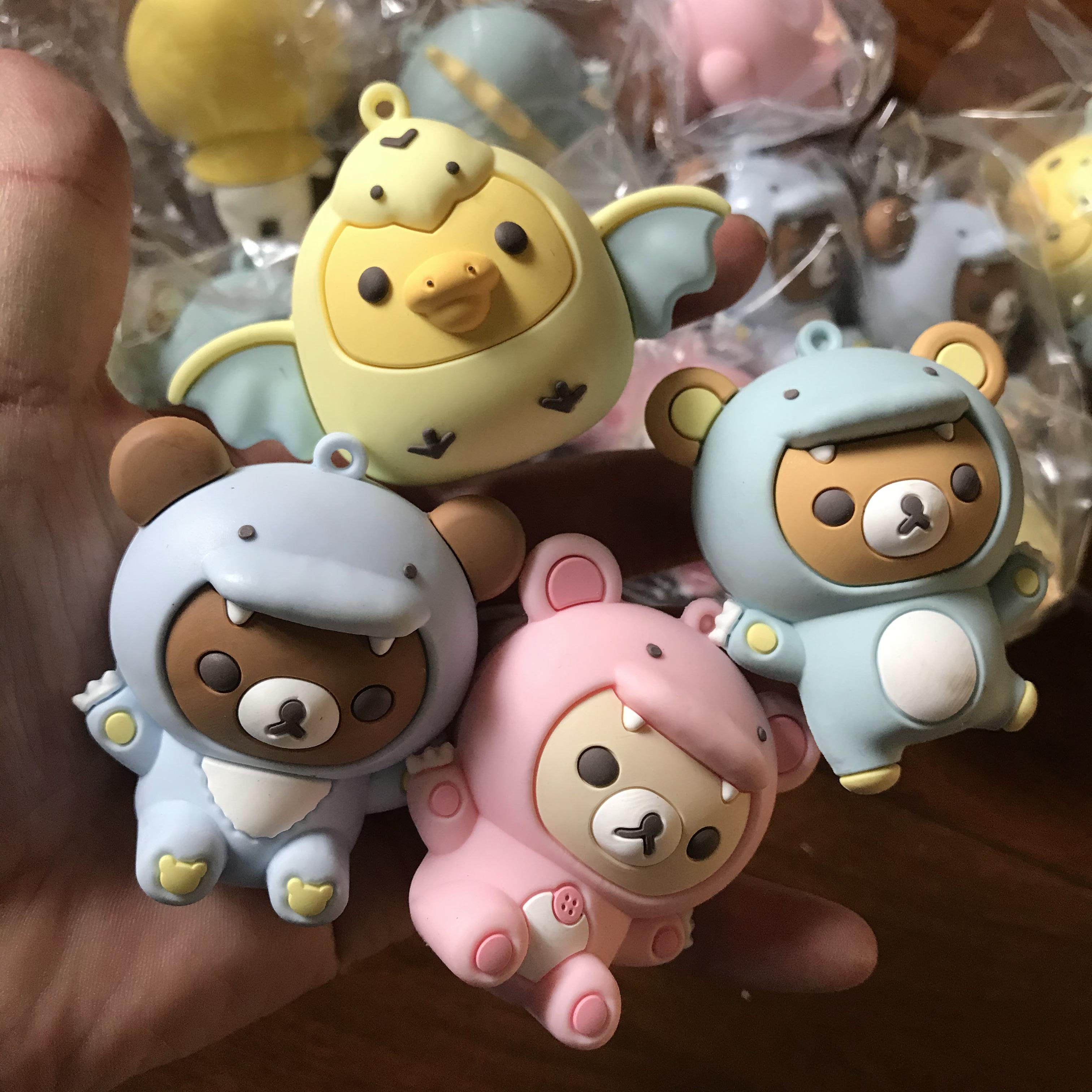 Loose Goods Rilakkuma Lesbians Paparazzi Pendants Pendant Handheld Japanese SAN-X Easy Bear for Changing Dinosaurs-Taobao