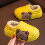 Удерживающие тепло зимние детские утепленные тапочки подходит для мужчин и женщин