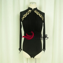 Red Phoenix Custom Upscale Morden Dance Practice Dress Jacket National Standard Waltz Practice Costume square dance dress L164