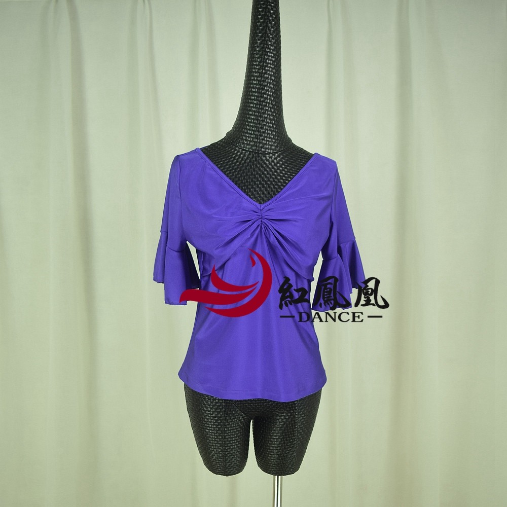 Red Phoenix Custom Morden Practice Dress Jacket National Standard Waltz Practice Dresses Square Social Dance Dress L156