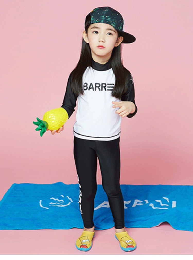 Bộ đồ lặn trẻ em nam nữ chia đôi bộ đồ Xiêm dài tay áo tắm chống nắng ống thở phù hợp với sứa quần áo trẻ nhỏ đồ bơi nàng tiên cá cho bé gái