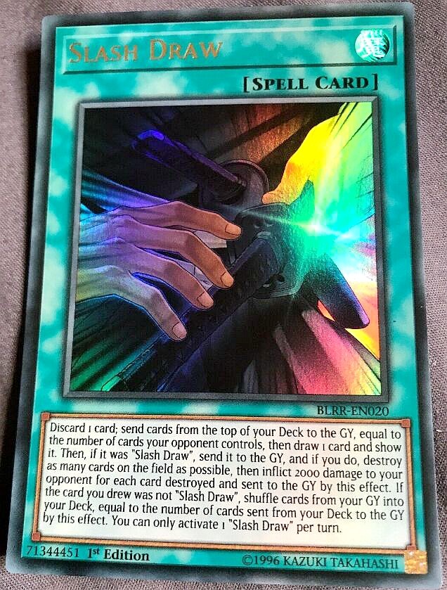 Game Wang Meiying One brush BLRR-EN020 UR blow must kill the combined draw card T1B S4AO9B