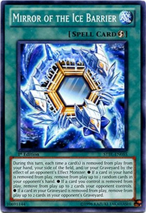 Yu-Gi-Oh! A brush STBL-EN055 N Ice Barrier Mirror 5R1 P2A