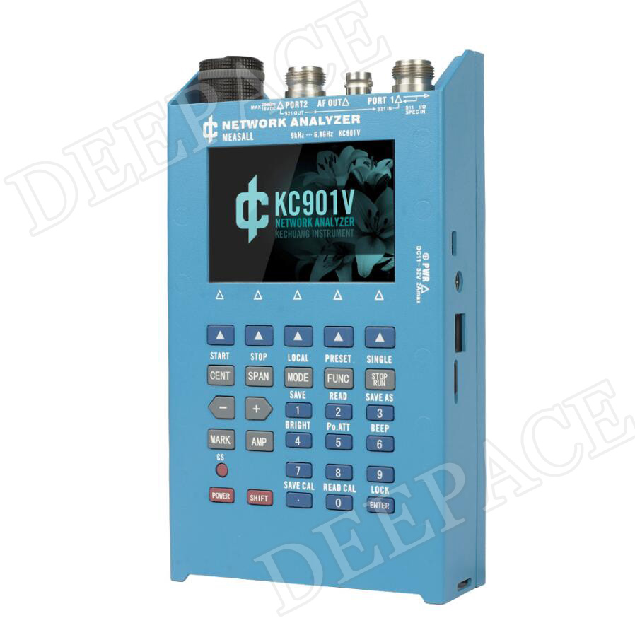 KC901V vector network analyzer Tianfeeder line tester standing wave table spectrum field strength signal source impedance meter-Taobao