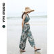 viviStudio/花阳-Elegant temperament bikini conservative trousers three-piece women's swimsuit vacation Slimming