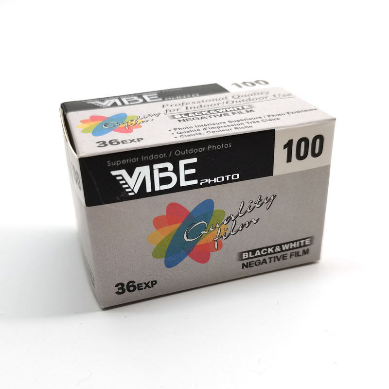 VIBE black and white glue roll 135 fillin 35mm negative piece 100 degrees 36 waterproof camera LOMO camera