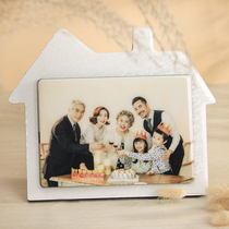 Baby Photo Frame Cute Children House Decoration Pendulum Pieces Cartoon Crystal Pendulum Table Photo Making Frame to Customize