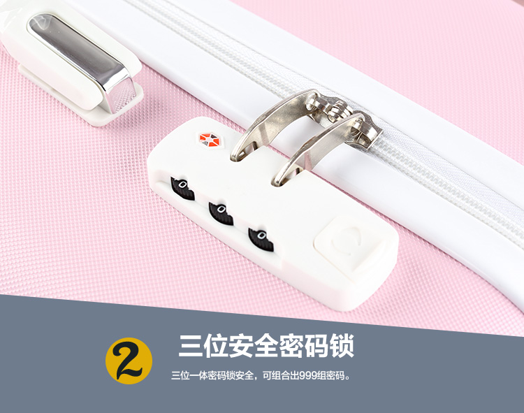 Mở rộng hành lý công suất lớn trường hợp xe đẩy nữ thêm hộp mật khẩu lớn vali lớn với hộp mẹ và con 32 inch lớn lên - Va li vali kéo vải