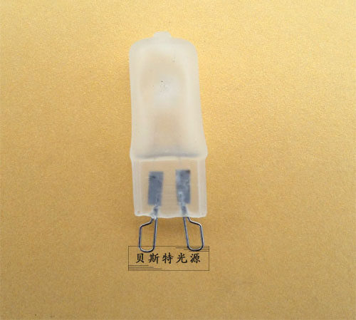 JCD 卤素灯泡 G9灯珠 220V 20W 40W 60W 磨砂水晶灯珠暖黄光