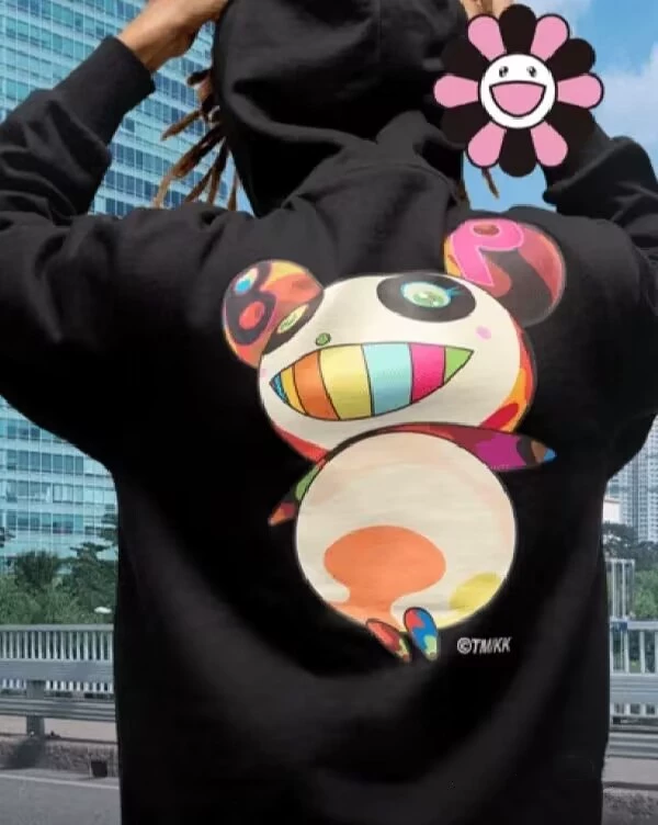 Murakami X BLACKPINK совместная коллекция радужная подсолнечница Flor De Cloéal Пара Пара Свитер Прилив