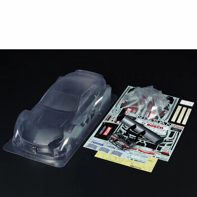 Пластиковый корпус радиоуправляемого автомобиля 1/10 Tamiya 51731 RC shell Motul Autech Z 257 мм
