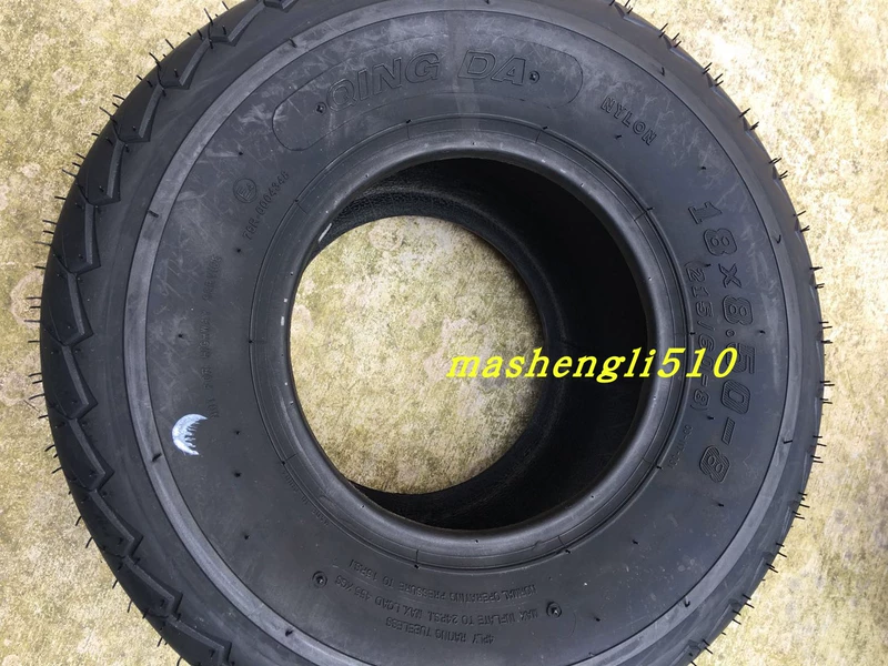 Jianda thương hiệu điện tham quan xe tuần tra xe Golf 18x8.50-8 lốp chịu mài mòn hút chân không lốp dày vòng thép