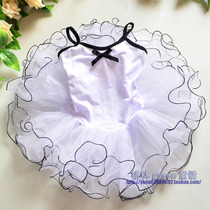 T462 Children Dance Dress Conjoined Ballet Dresses Korean Version Girl Fluffy Skirt Crotch