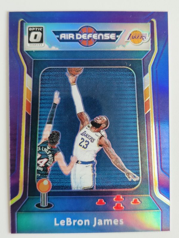 2020-21 Panini Donruss Lebron James Arcade Special Card Purple Parallel Star Card 2020-21 Panini Donruss Lebron James Arcade Special Card Purple Parallel Star Card