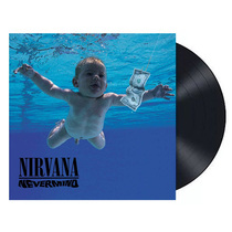 Original Genuine Nirvana Band Nirvana Nevermind vinyl record lp phonograph 12 inch disc
