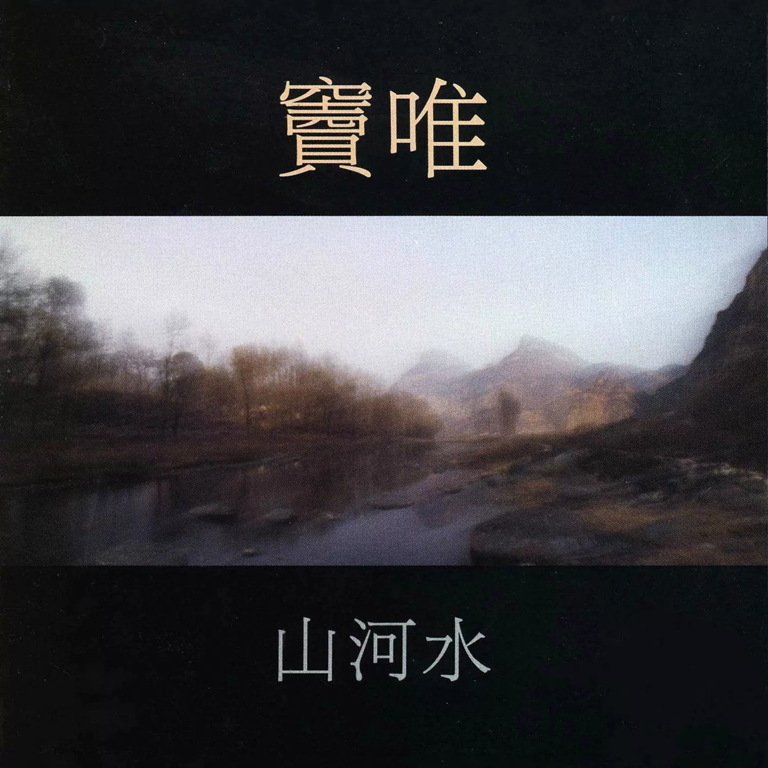 Bản gốc chính hãng Dou Wei Mountain River Water album lp đĩa ghi âm đĩa vinyl hình ảnh biến mất đĩa 12 inch - Máy hát