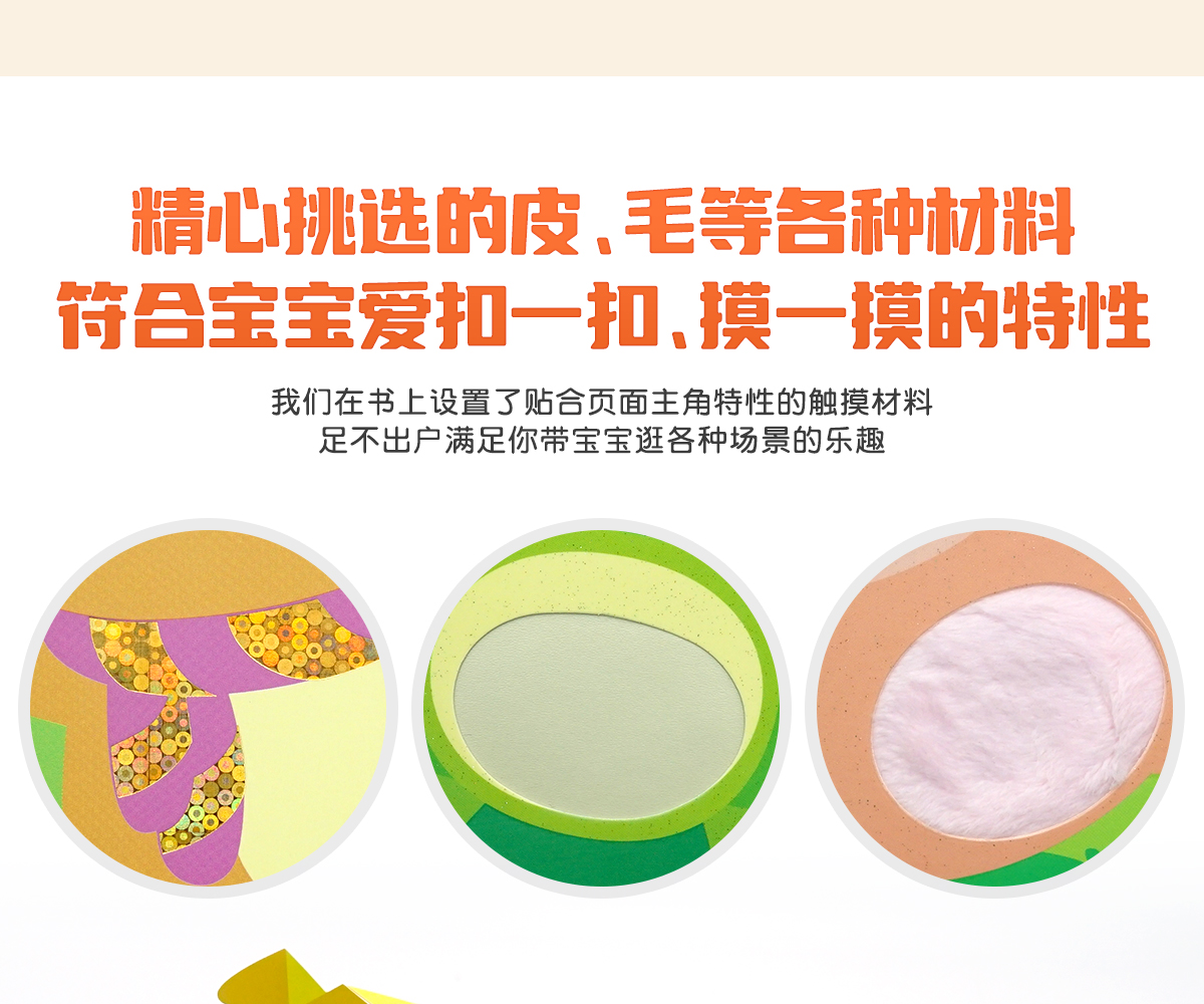 会发声的触摸书全套6册婴儿早教点读书 这是什么声音0-3岁撕不烂宝宝第一本儿童认知有声书绘本 动物乐器大自然交通农场身边的声音