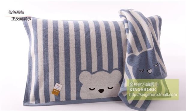 Khuyến mãi vận chuyển vương miện / Gối mũi vàng S2131 Bông vô tội Làm dày gấu Snooze Gối chính hãng khăn gối